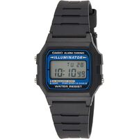 Casio Men's Quartz Illuminator Alarm Chronograph Digital 35mm Watch F105W-1A AU Stock