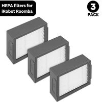 3 X HEPA filter for iRobot Roomba I, E and J series robots