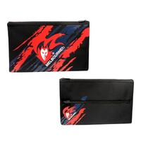 Official AFL Melbourne Demons Neoprone Pencil Case Stationanary School - 34x20cm