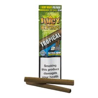 Juicy Jays Tropical Flavour Natural Paper Smoking Herbs - 2 Wraps Per Pack