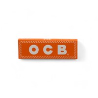 1 OCB Orange Single Regular Size Papers Cigarette Rolling 50 Leaves