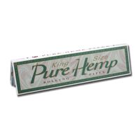 Pure Hemp King Size Rolling Papers Tobacco Smoking (33 Leaves Per Booklet)