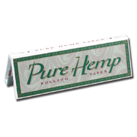 Pure Hemp Regular Size Rolling Papers Tobacco Smoking (50 Leaves Per Booklet)