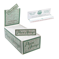 Box of 50 Pure Hemp Regular Size Rolling Papers Tobacco Smoking