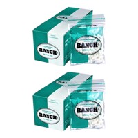 2 X Box of Ranch Cool Menthol Supa Slim Cigarette Filters, 24 Bags of 80 Filter Tips - Total 1920