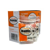 Ranch Micro Slim Orange Cigarette Filters, 28 x 130 - Total 3640 Filter Tips