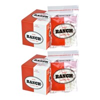 2 X Box of Ranch Slim Red Cigarette Filters, 24 X 120, 2880 Filter Tips