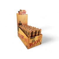 RAW Cones Classic King Size 32 Pack Per Box 3 Cone Per Pack Total 96 Cones