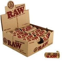 Box of 40 RAW Hemp Wick 3m Natural Unbleached Hemp & Beeswax Roll 10ft Rolls