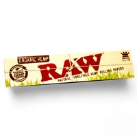 RAW Kingsize Slim Organic Hemp Natural Unrefined Papers Smoking Tobacco Paper