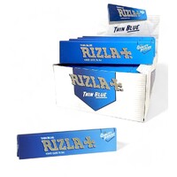 Rizla King Size Thin Blue Slim Natural Rolling Papers Smoking