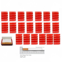 10,000 x Ventti Premium Regular Filter Tubes King Size Cork Tobacco Cigarette Red0