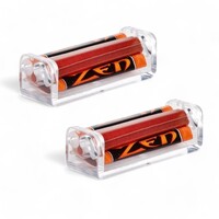 2 x 70mm - Zen Plastic Easy Handroll Cigarette Tobacco Machine