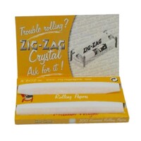 ZIG ZAG Regular Size Yellow Double Papers Slow Burning 100 Leave Booklet