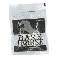 Dark Horse Ultra Slim Carbon Black 120 Filter Tip bag