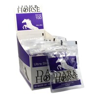 Dark Horse Ultra Slim Extra Long Purple 100 Filter Tip Bagx16 Pack Box-1600 tips