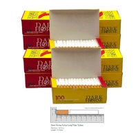 1000 x Dark Horse Extra Long 24mm Filter Tubes King Size Tobacco Empty Cigarette