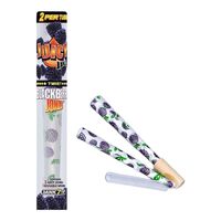 Juicy Jays Jones Blackberry 1 Pre-Rolled Tube Smoking Cigarette Papers - 2 Cones