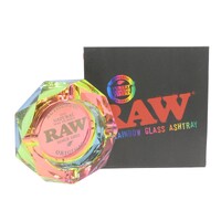 RAW Prism Glass Ashtray Rainbow Tobacco Smoking Cigarettes Indoor/Outdoor