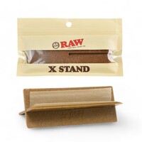 RAW X-Stand Paper Cradle Rolling stand holder Tool Made of Bio-Plastic