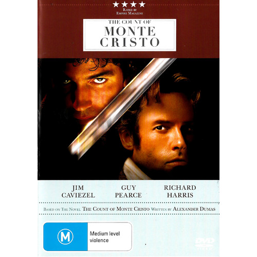 The Count of Monte Cristo New Line Look Rare DVD Aus Stock Preowned