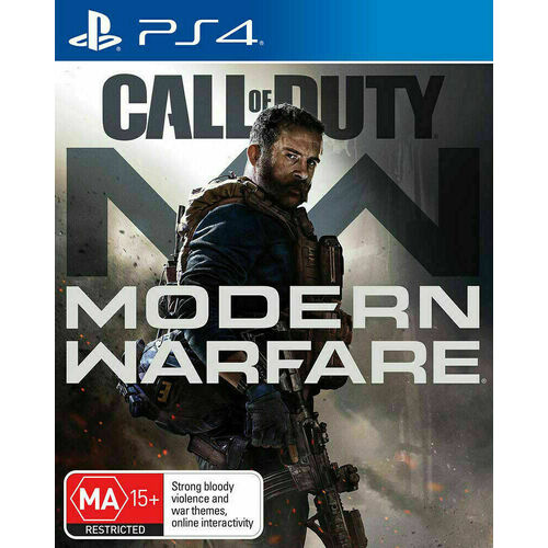 call of duty modern warfare ps4 pre owned